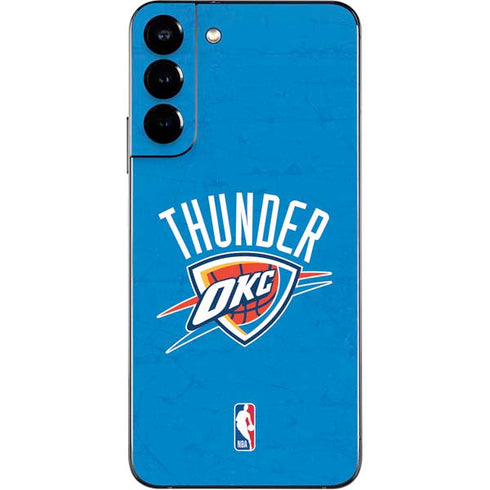 NBA OKC Thunder Distressed Galaxy S22 Plus Skin